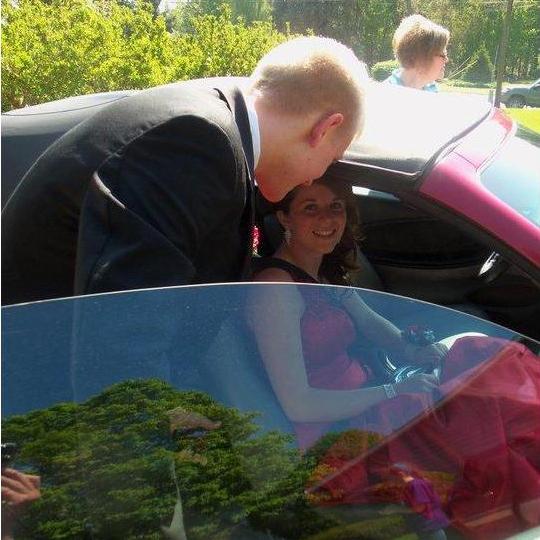 Our first prom together in 2011.