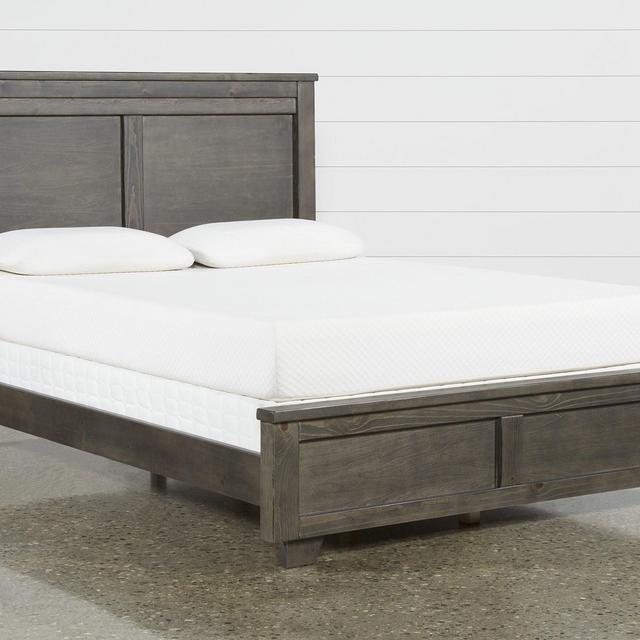 Marco Charcoal California King Panel Bed