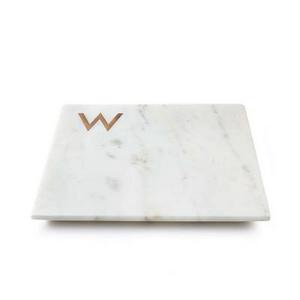 White Marble Monogram Boards, W
