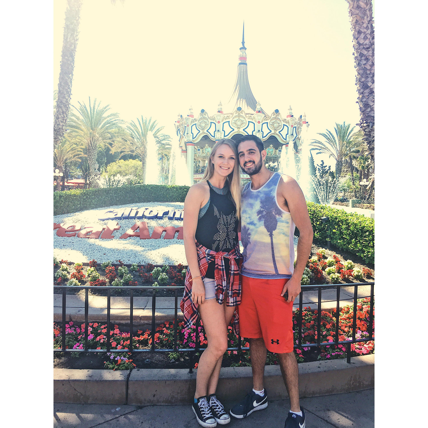 Our first trip to Great America