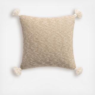 Knit Tassel Pillow
