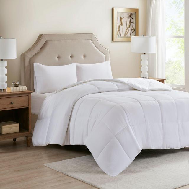Sleep Philosophy 300-Thread-Count Down Alternative King Comforter in White