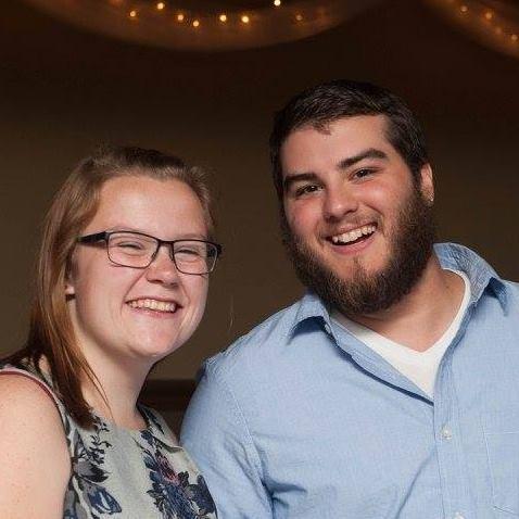 Our first wedding together