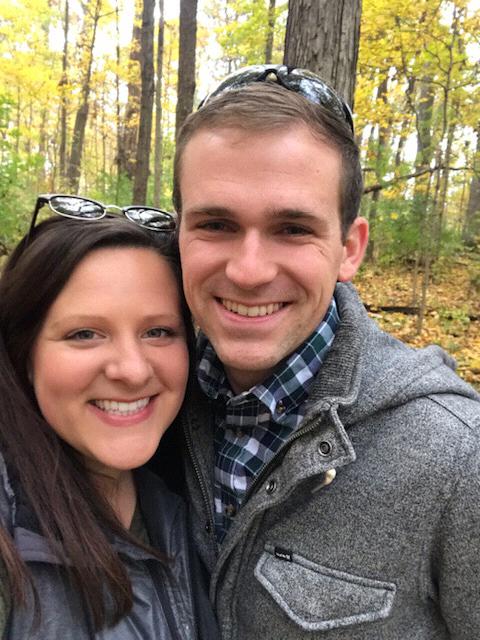 Our first date at Mounds State Park Nov 2nd, 2019