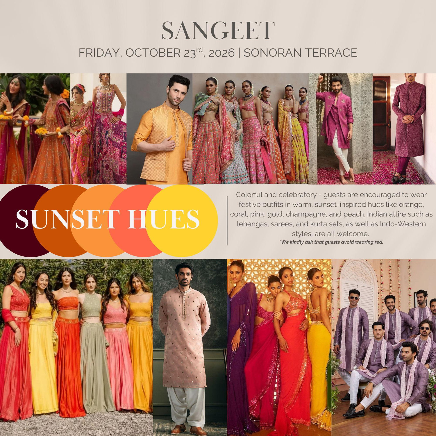Sangeet Inspo