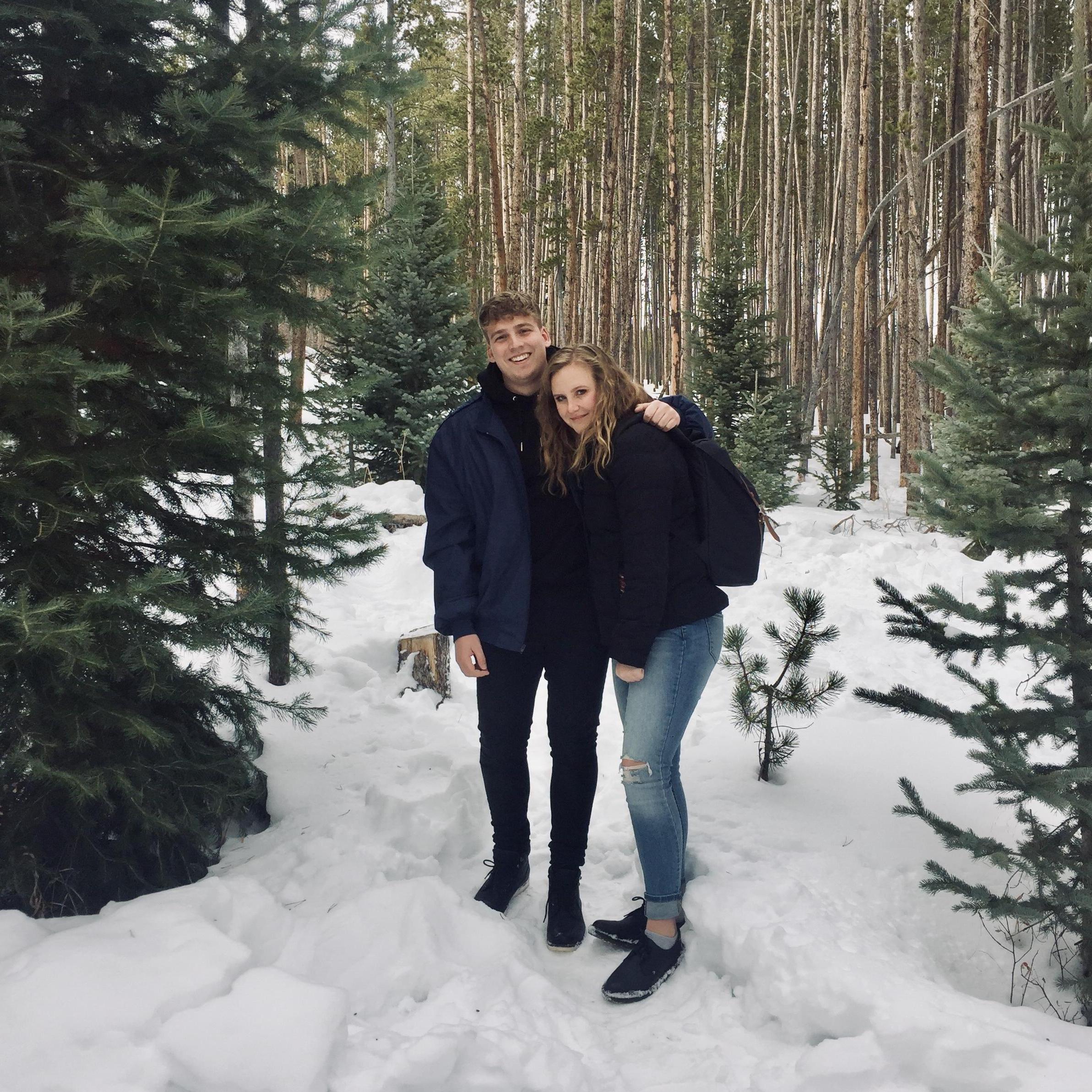 Breckenridge, Colorado / His first to the mountains, and to visit me.