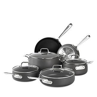 Bloomingdales - All-Clad Hard Anodized Nonstick 10-Piece Cookware Set