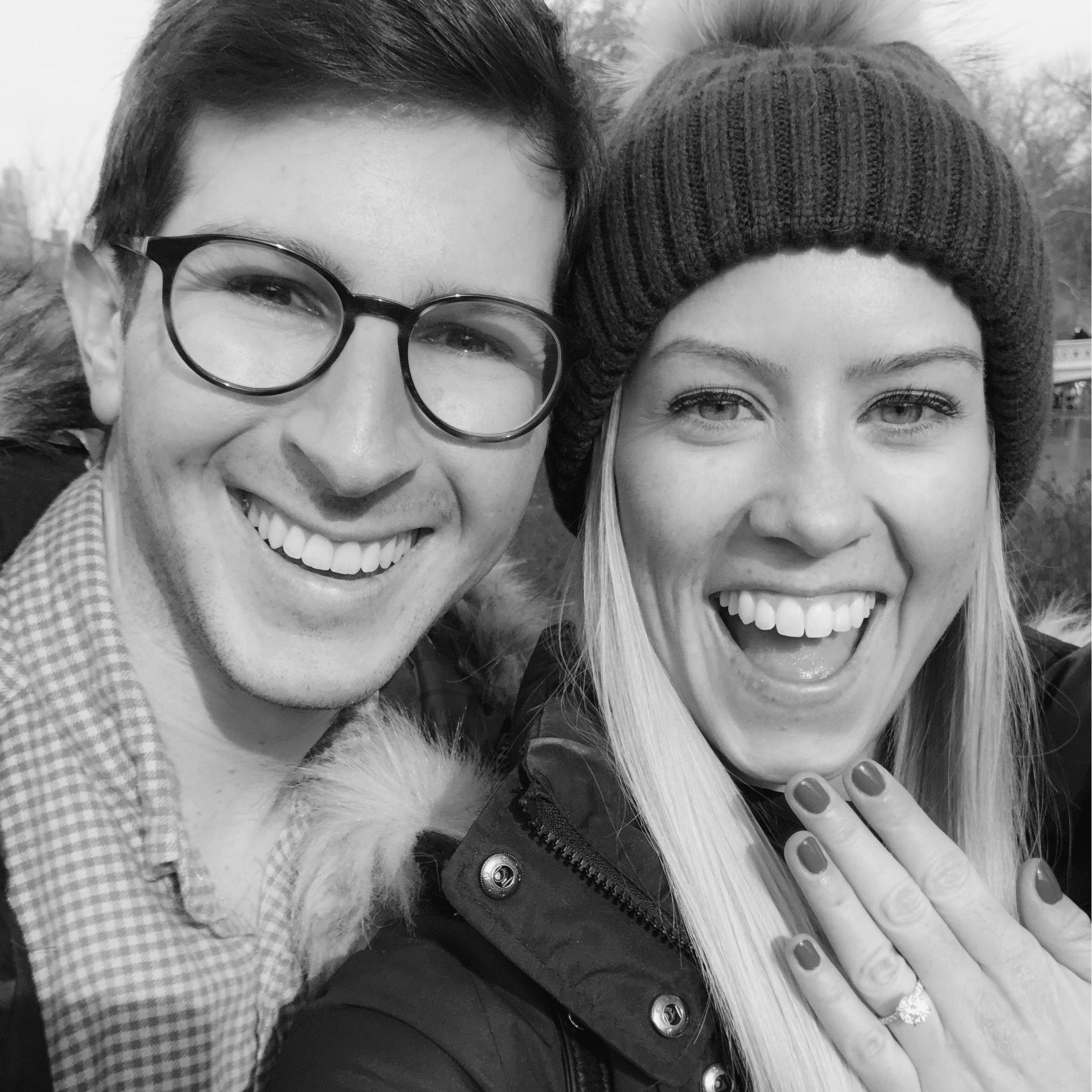 Right after we got engaged in Central Park
December 2019