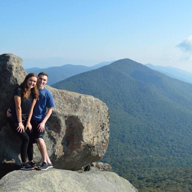 One of our favorite hikes in Virginia, Sharptop Mountain