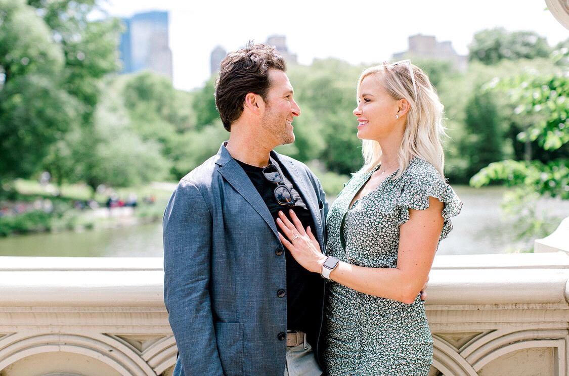 Proposal in Central Park.