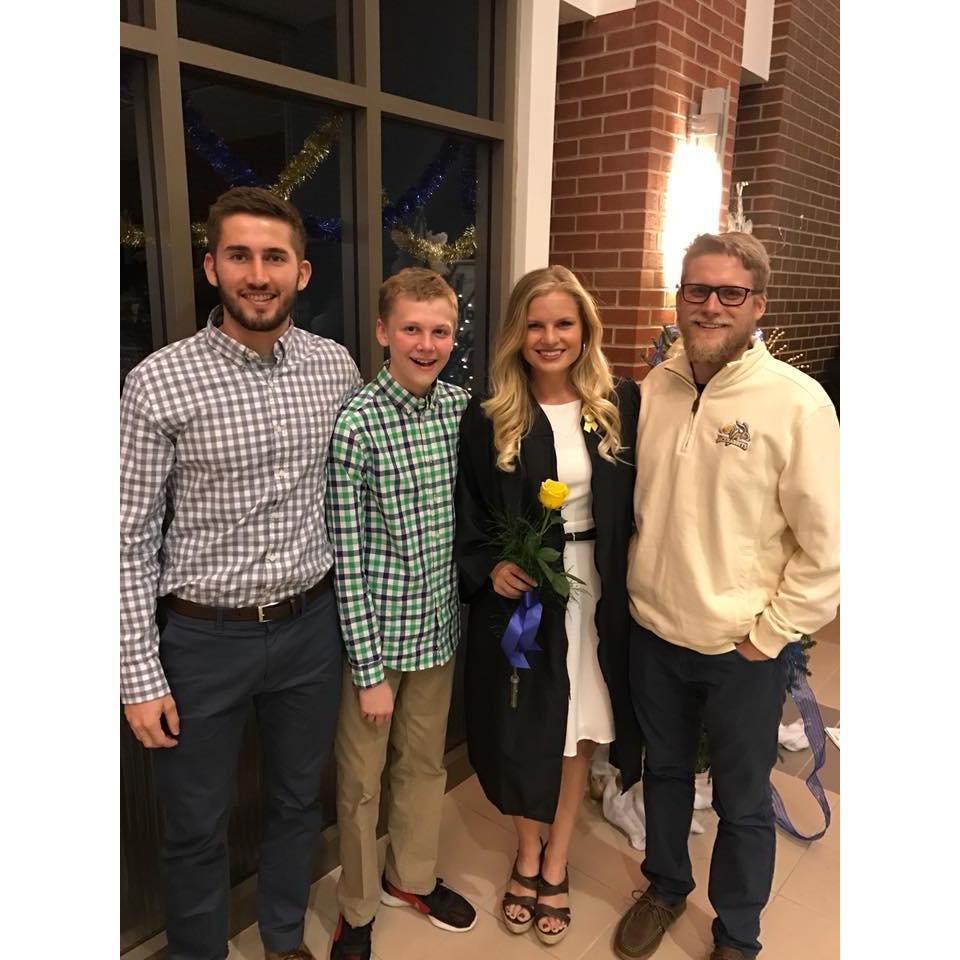 Alexa's college graduation
