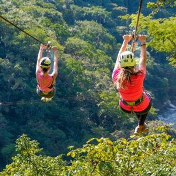 5 hour Ziplining Tour for Two