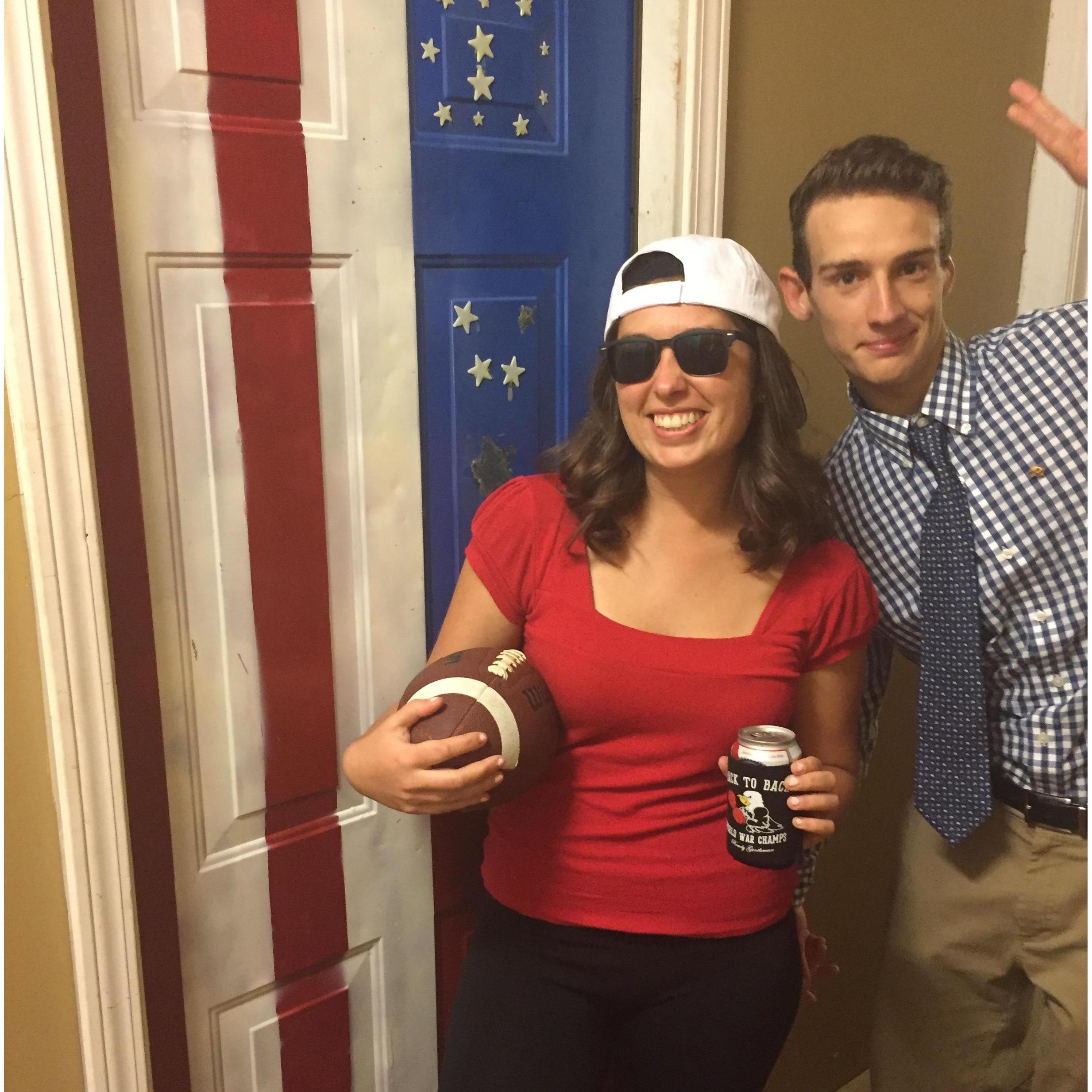 First picture ever taken together...long before dating!
