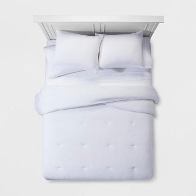 White Micro Texture Comforter Set (Full/Queen) - Project 62™ + Nate Berkus™