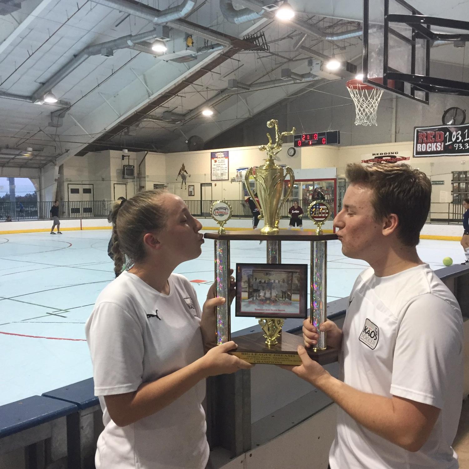 Finally got an indoor trophy after sooo many seasons