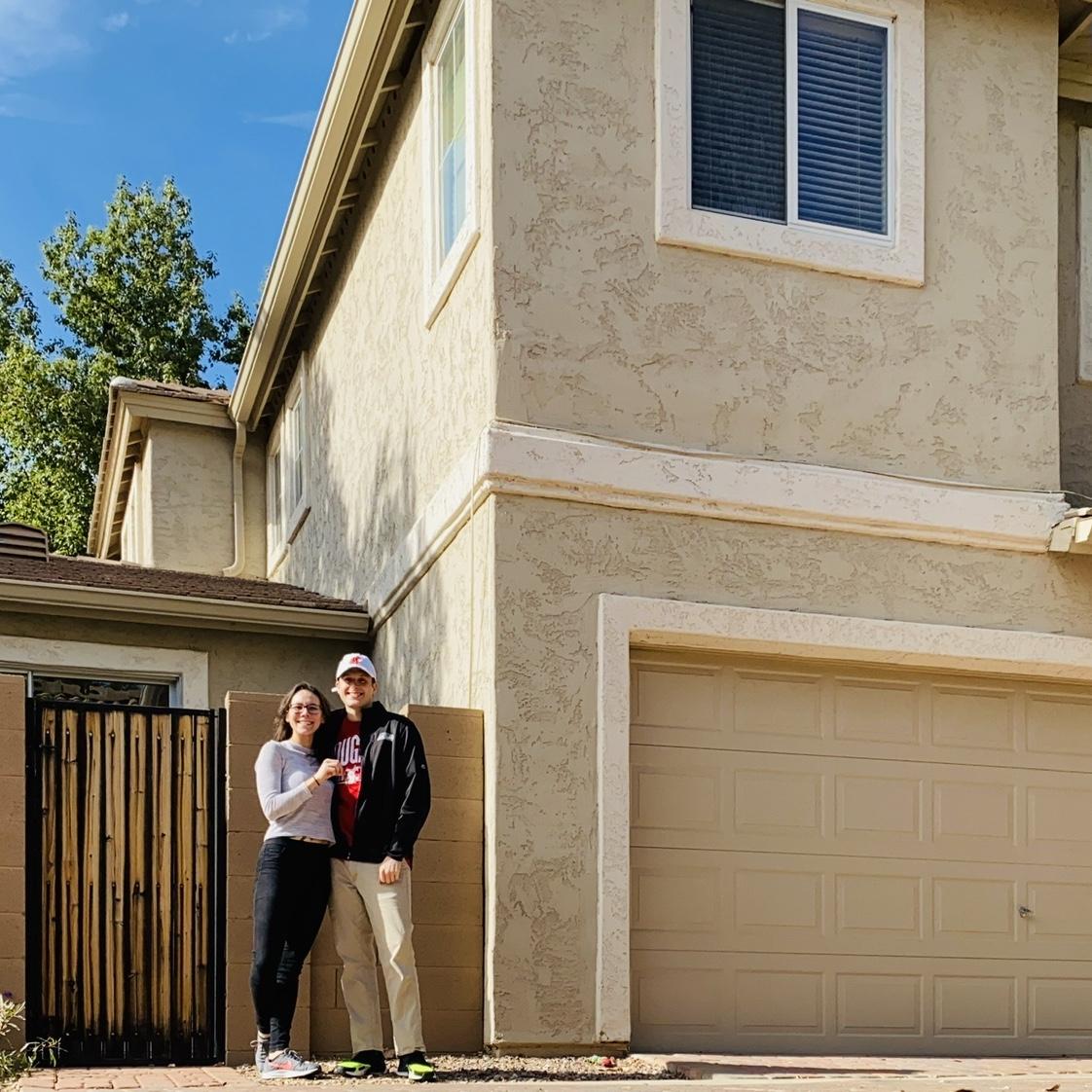 We purchased our first home in December 2019. It was such a big step for us to become homeowners together but we did it!