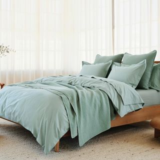 Refined Organic Percale 4-Piece Sheet Set