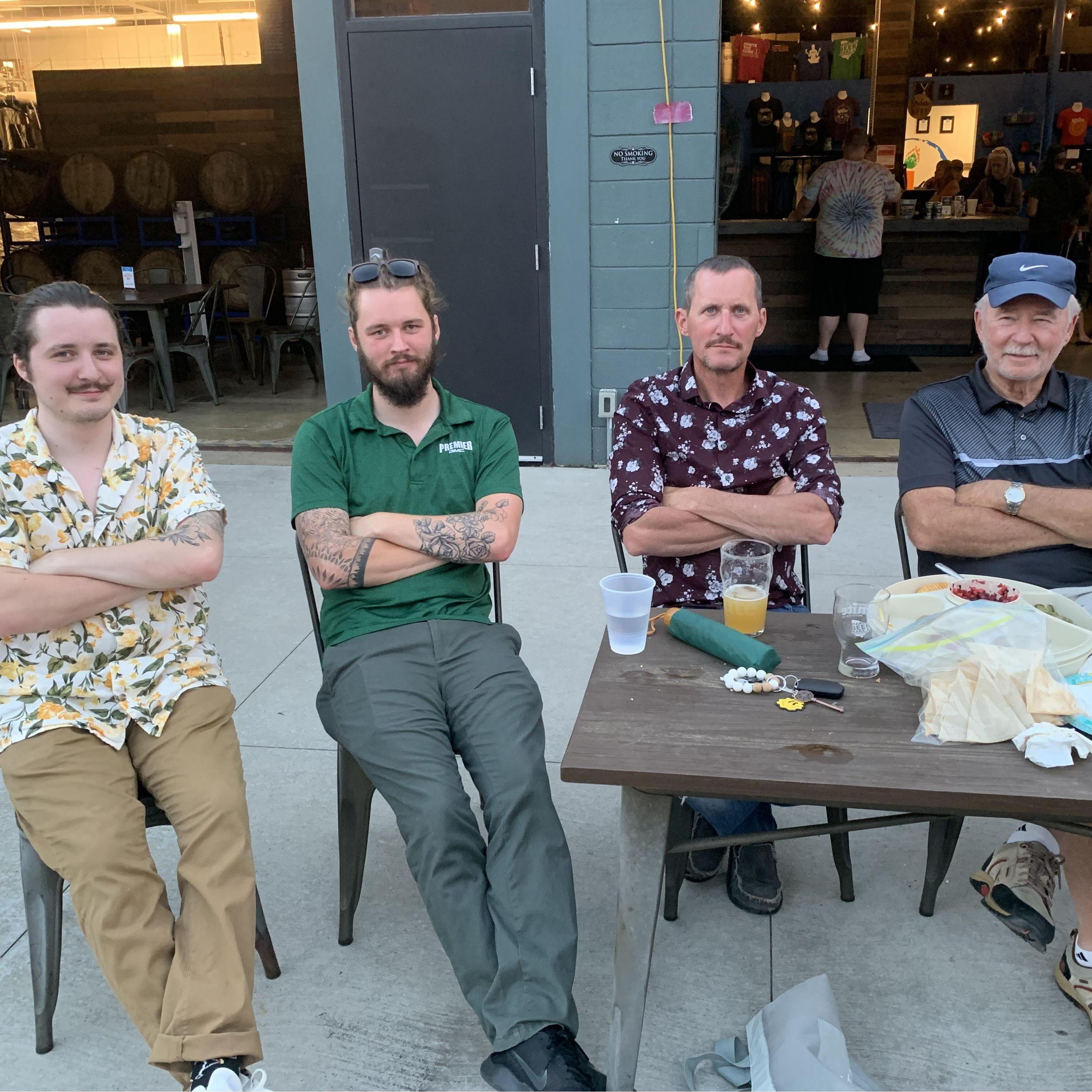Brewery nights with the Hugheys