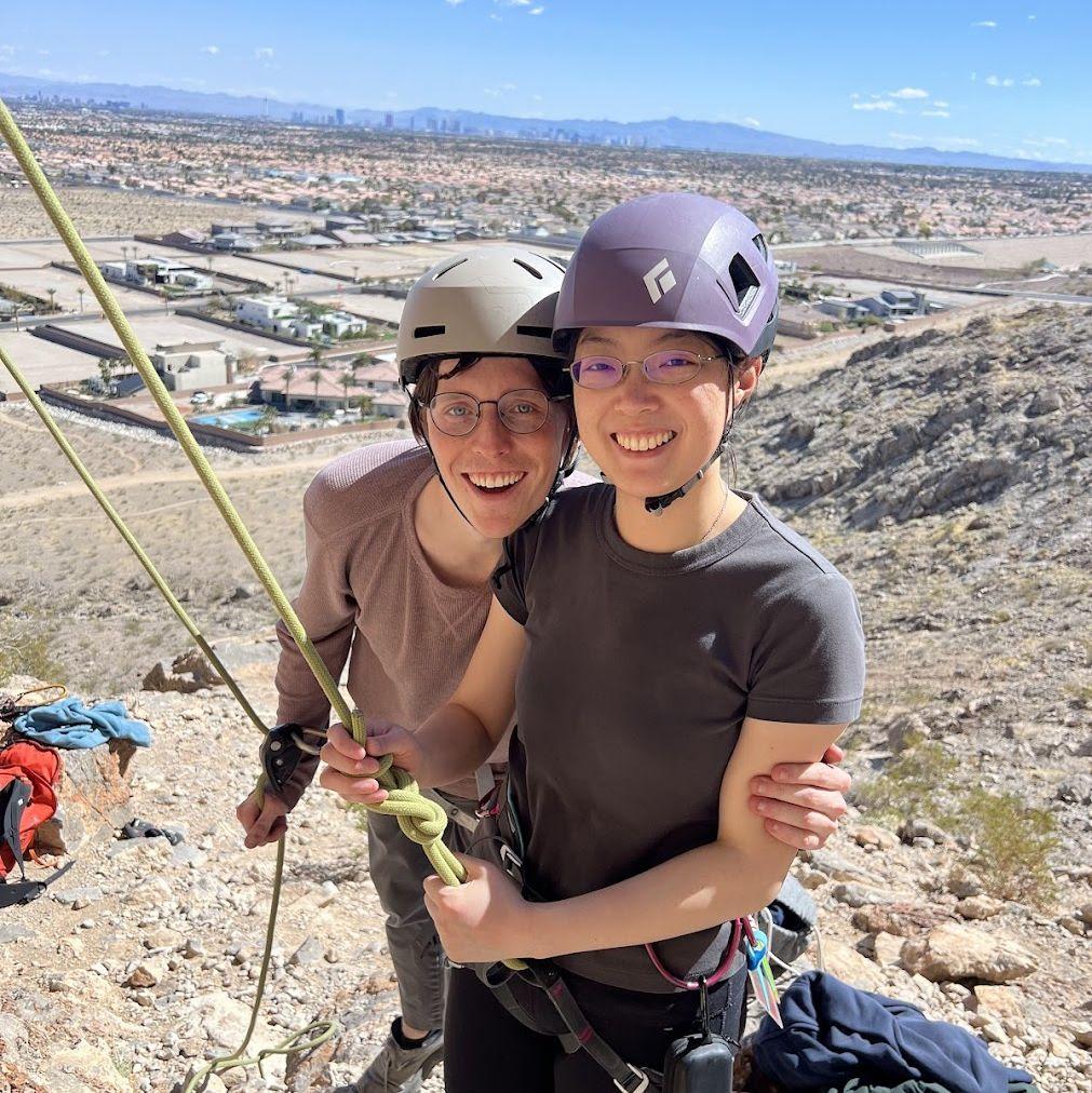 First outdoor climbing trip!