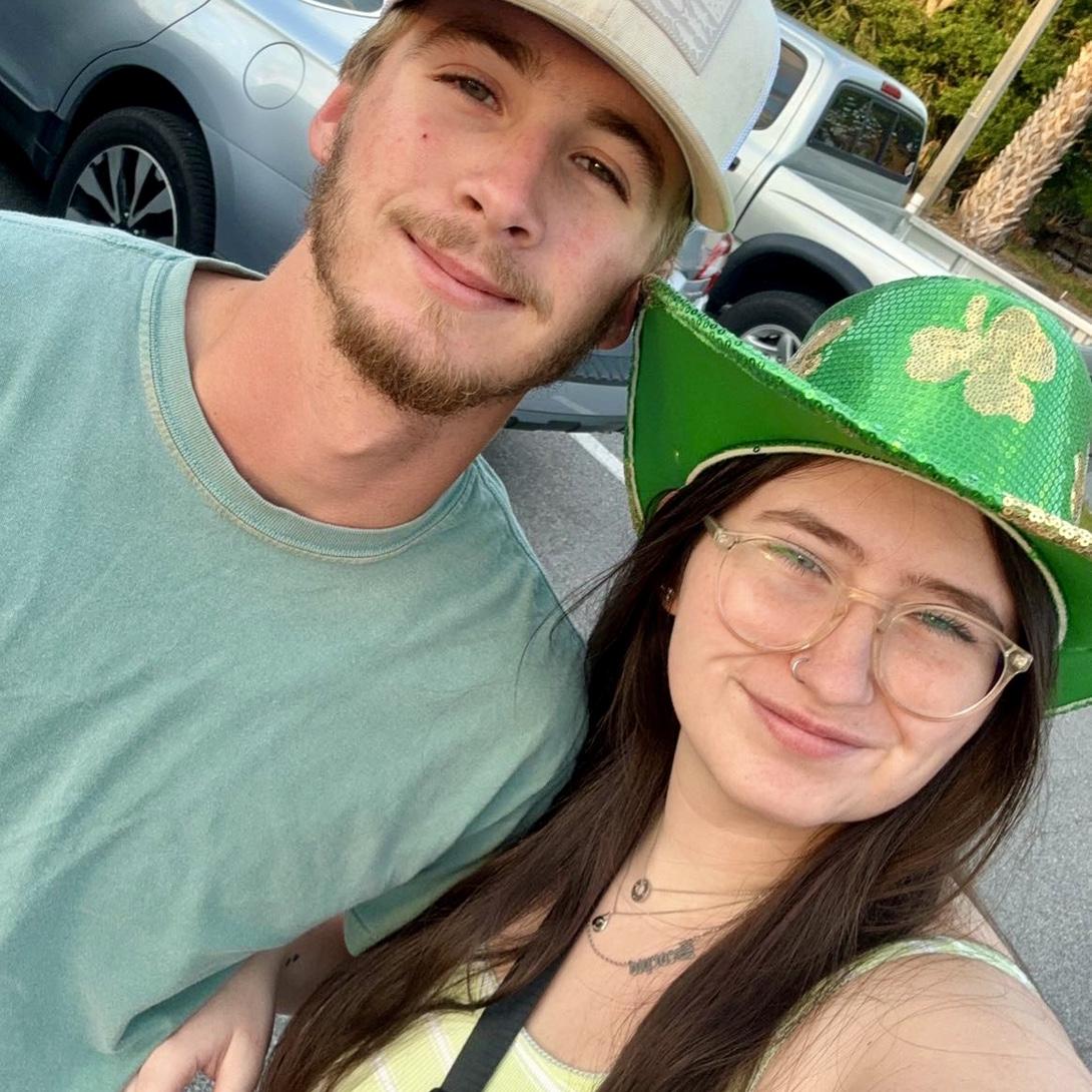 Our first “good” photo together 🥹