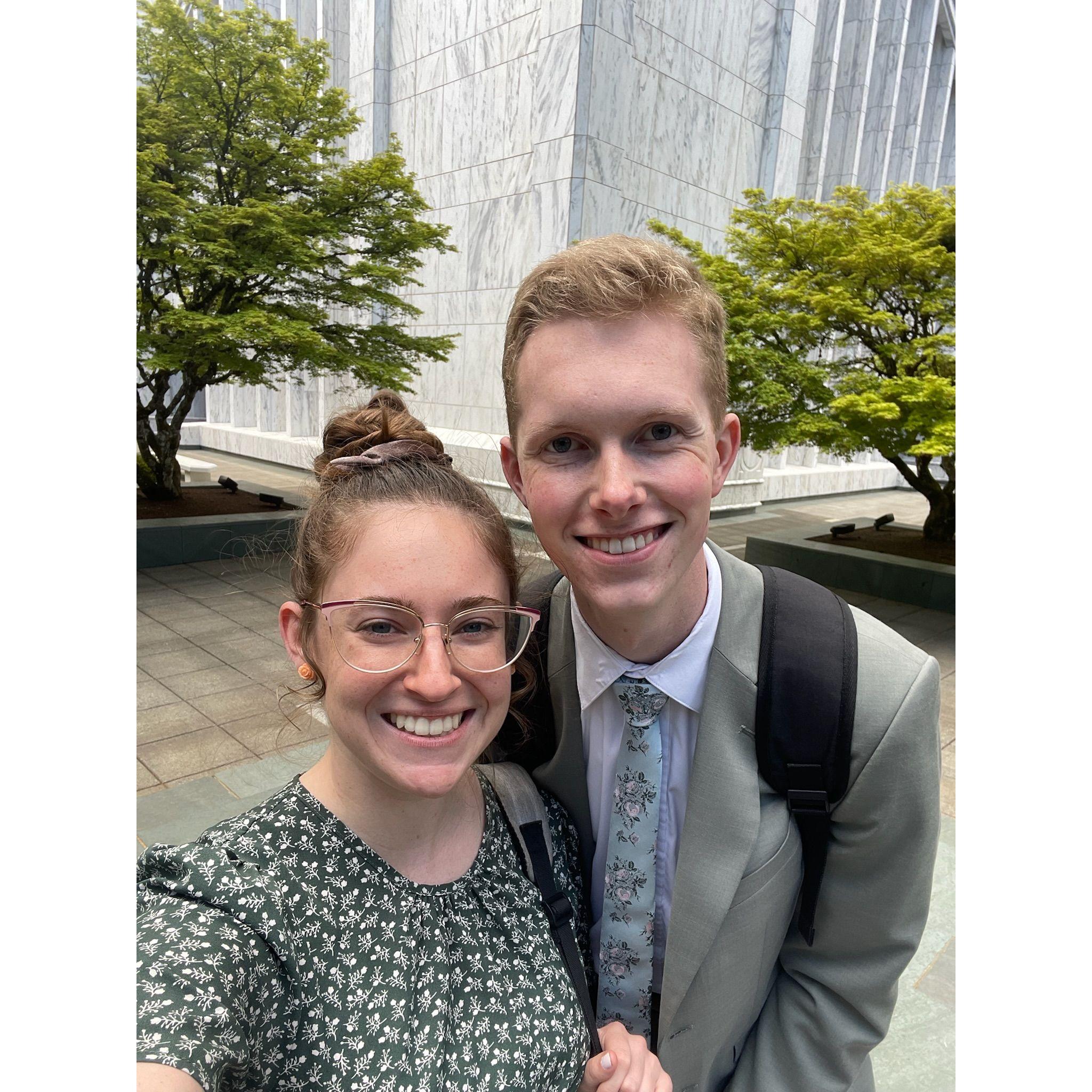 Visiting the Portland Oregon Temple