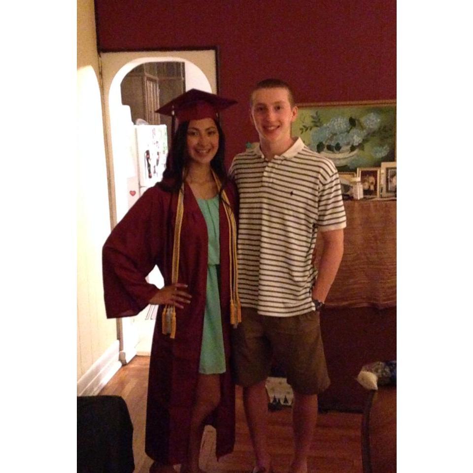 June 5, 2014: Allegra's graduation from Liberty High School