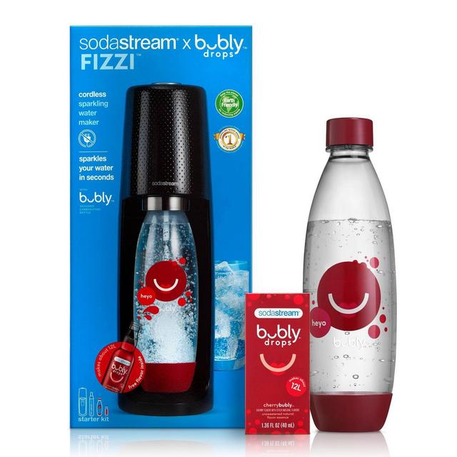 SodaStream Fizzi Bubly Bundle - Black