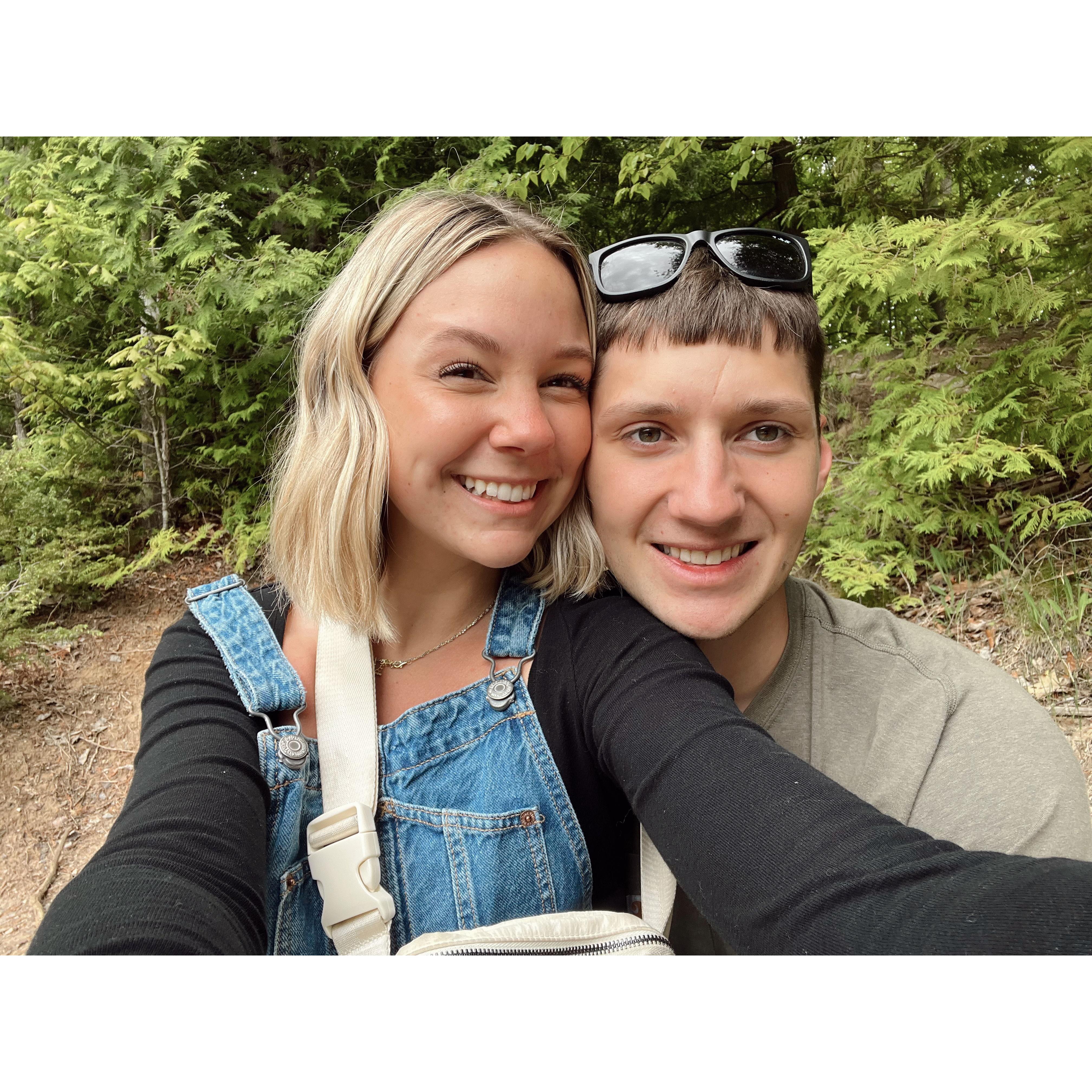 Hiking in Michigan. 5/25/2024