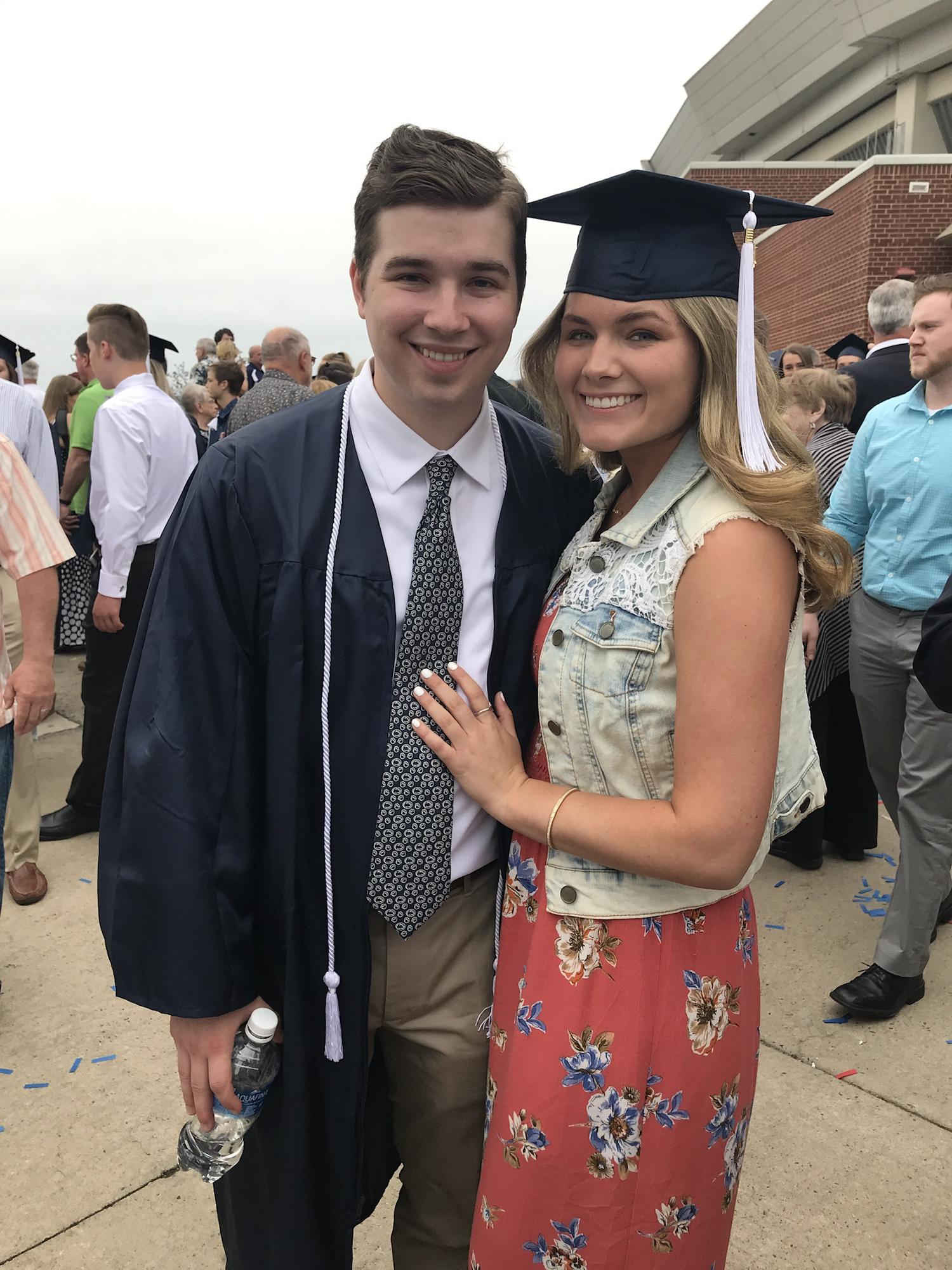 May 2018 - Matts college graduation