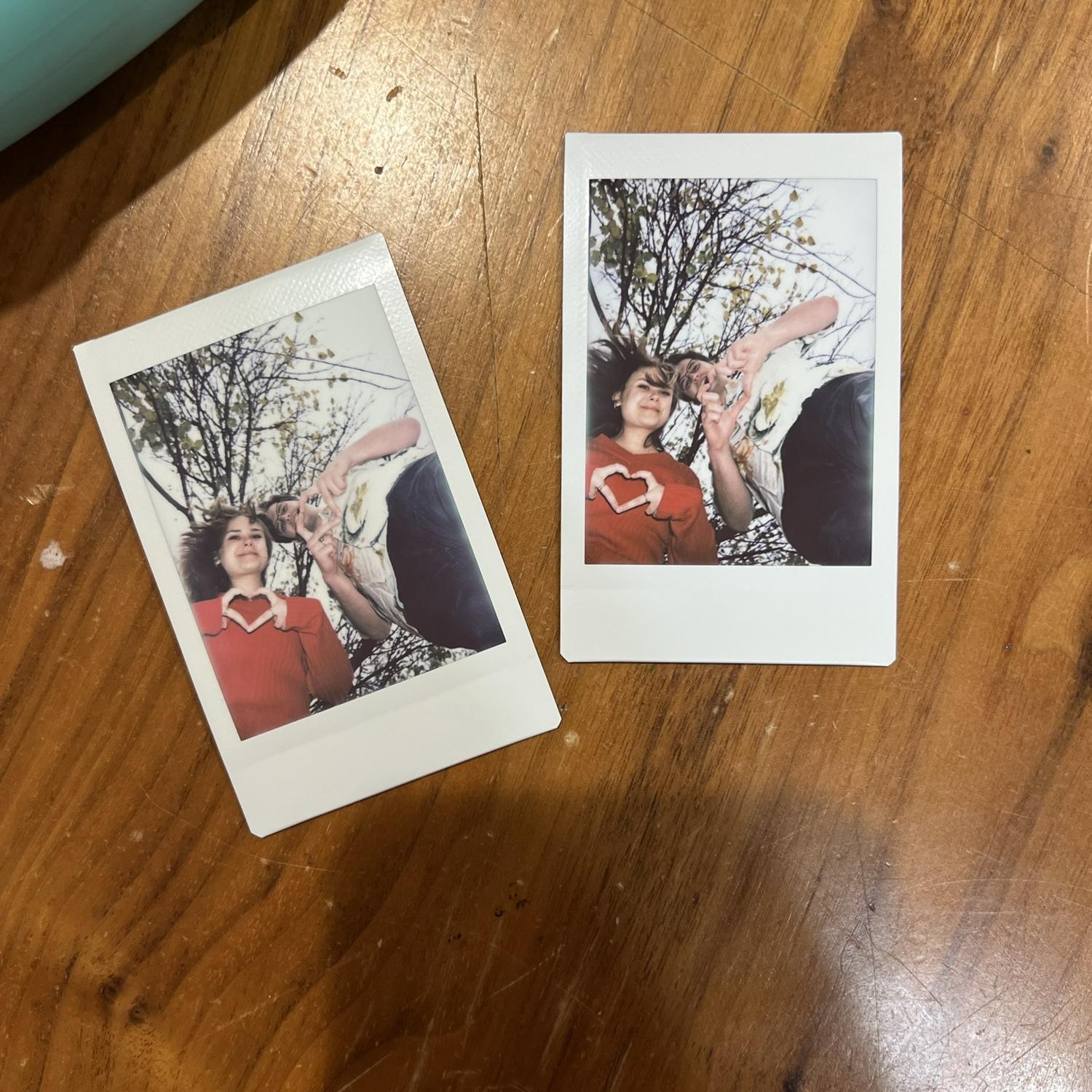 polaroids of our 1st date!