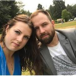 At a friends wedding in Bellingham, Washington