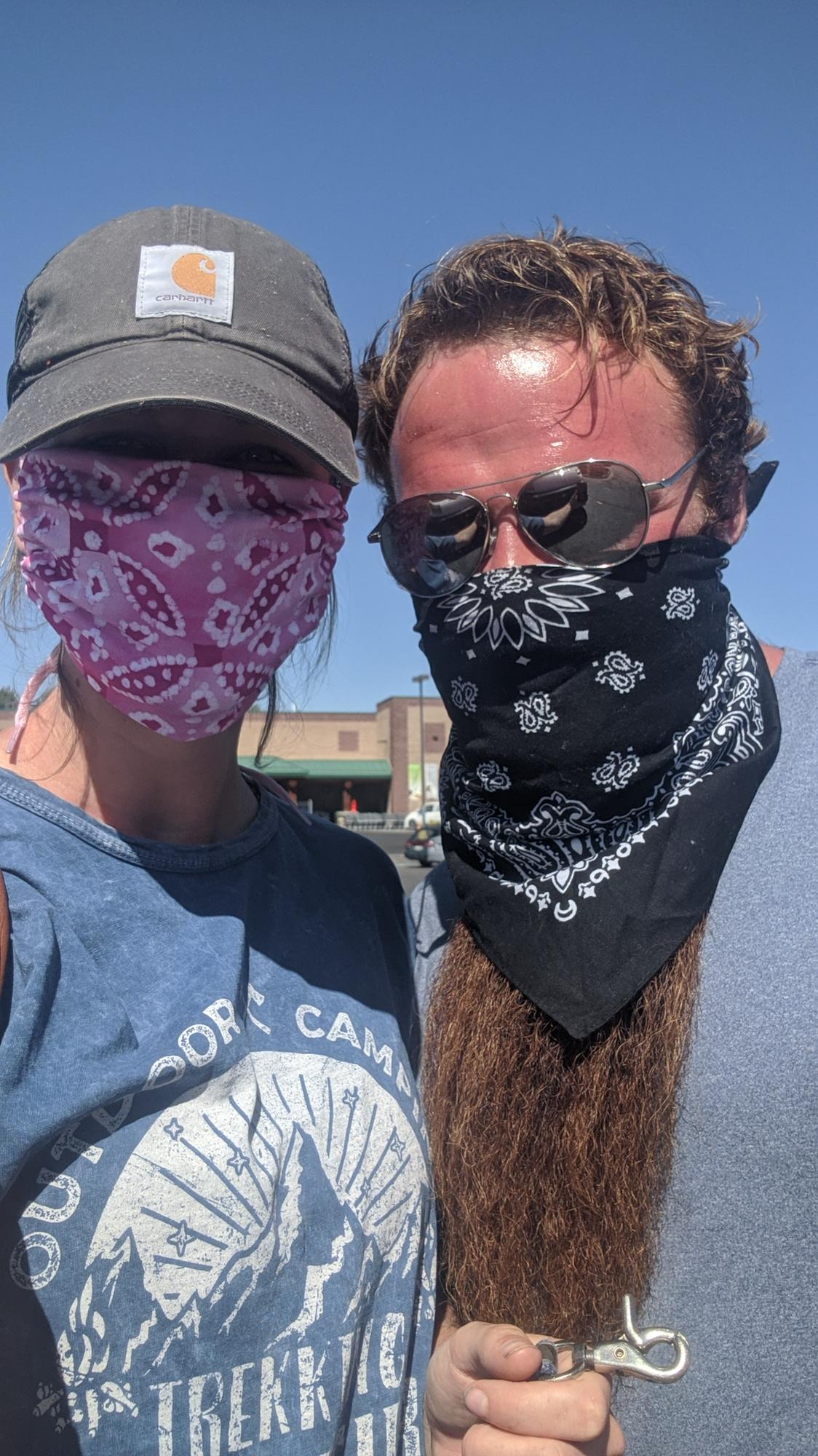 Robbing the grocery store