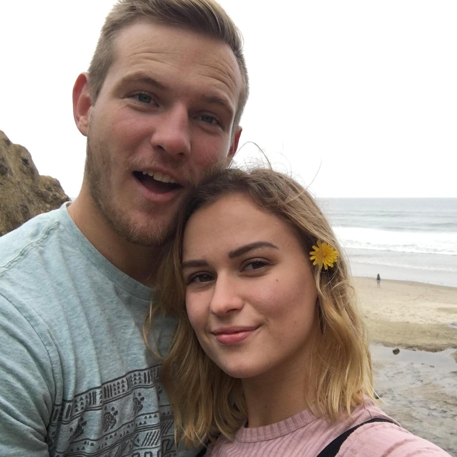 Jeff's first time at the Oregon coast, summer 2017.