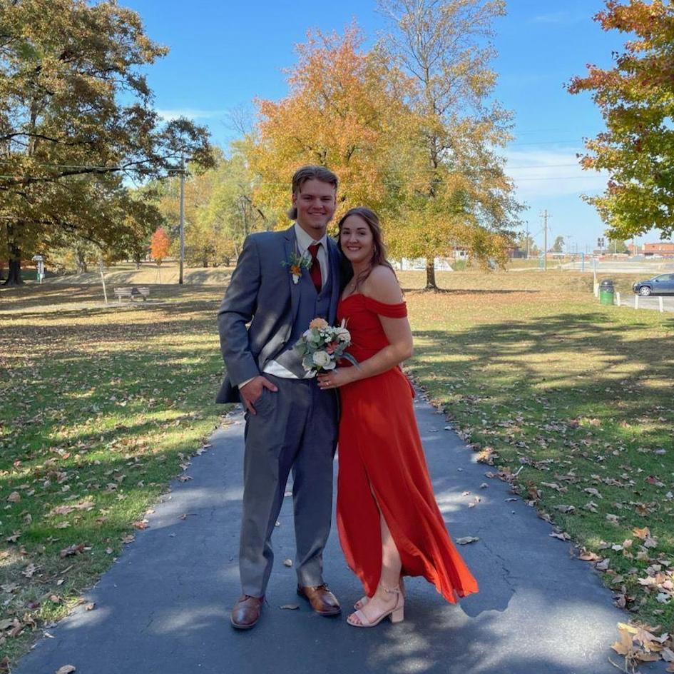 We were both in our friends' wedding <3