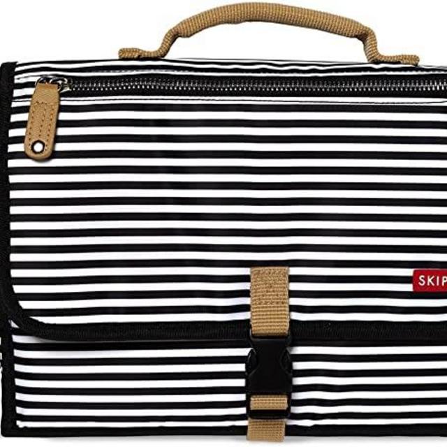 Skip Hop Pronto Changing Pad, Black & White Stripe
