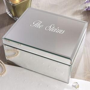 Personalized Jewelry Box for our Wedding Keepsakes