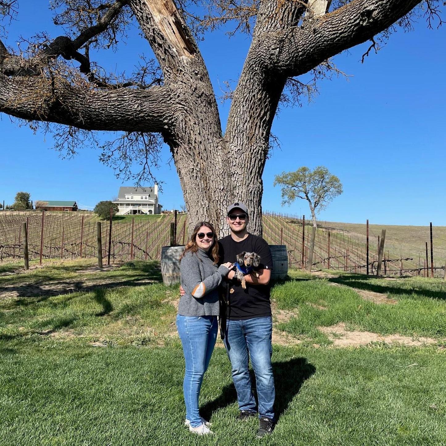 The day we picked out our wedding venue