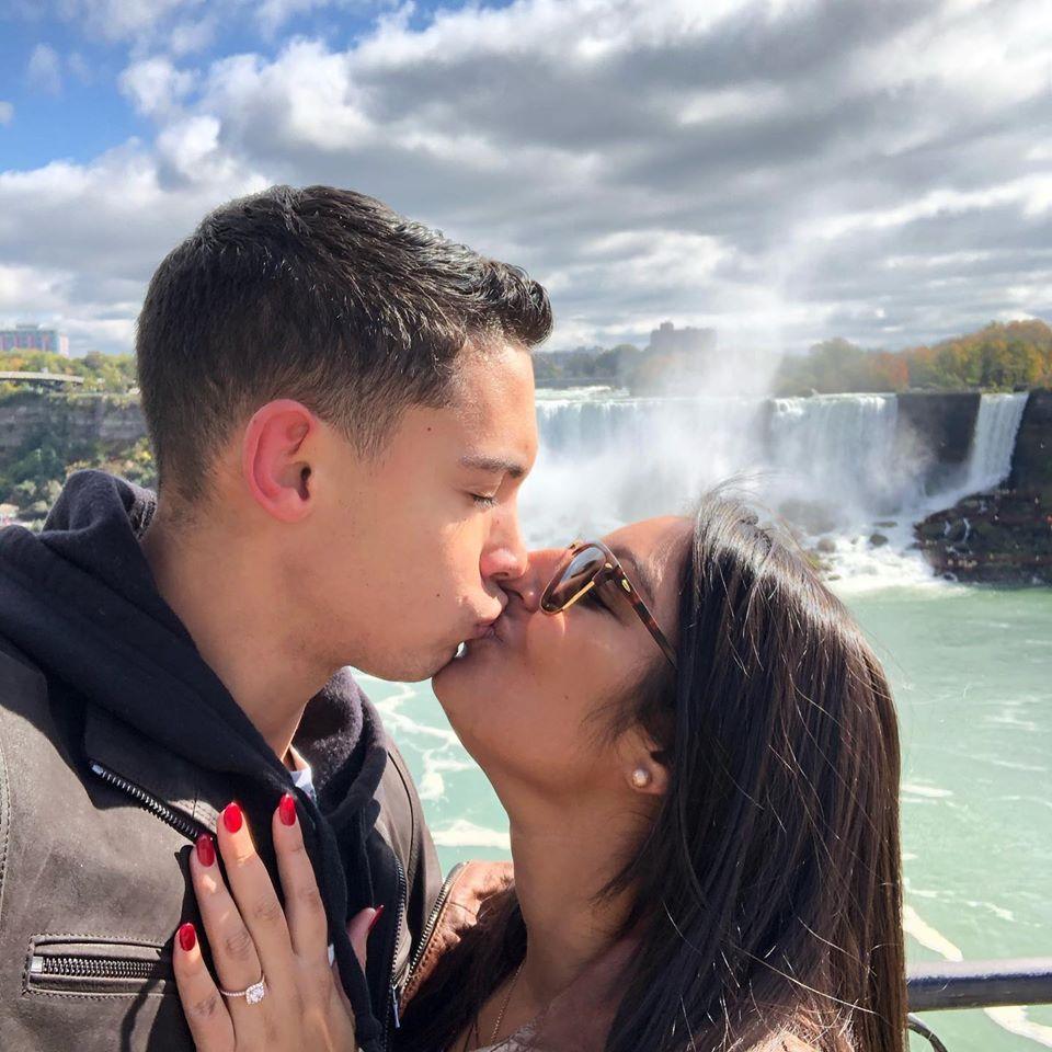 When she said "Yes!"