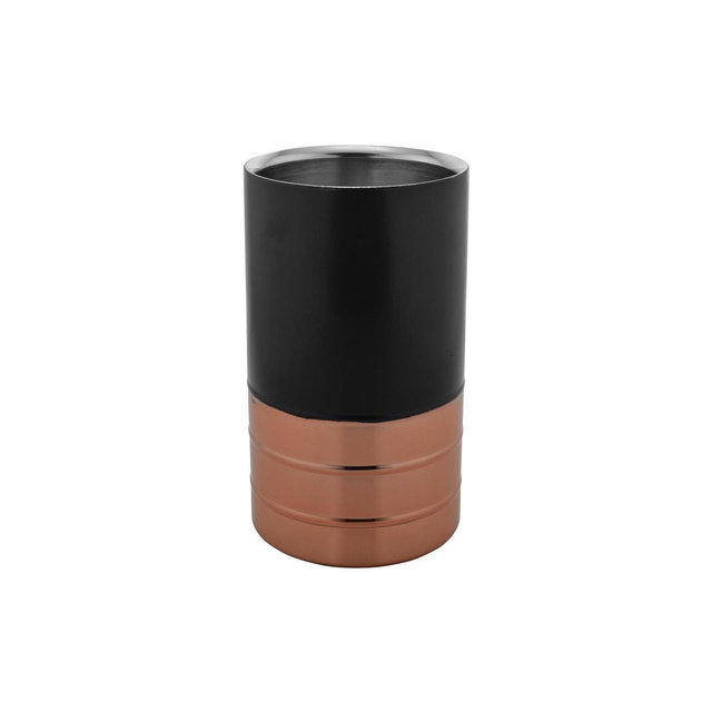 Sol Living 1.6 Qt. Stainless Steel Double Wall Wine Chiller Bucket - Copper/Matte