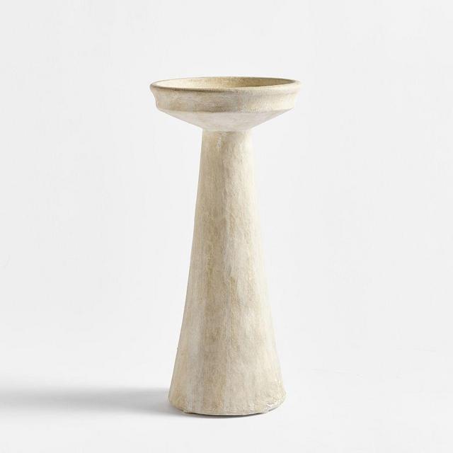 Artisan Studio Pillar Holder, Large, 12"H - Natural