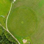Walk the meditative Labyrinth in the neighbor village