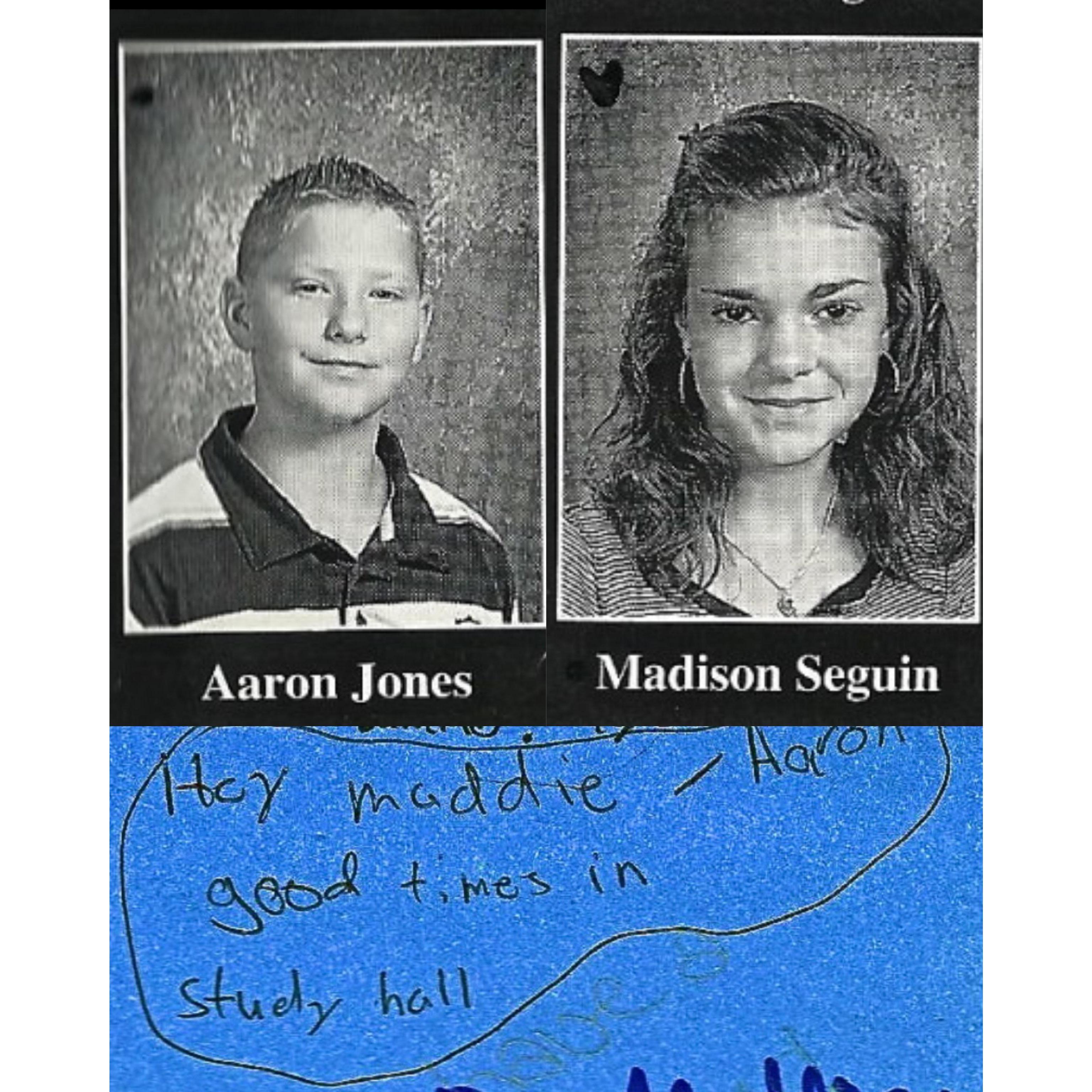 September 2007 - It all started when we met on the first day of 7th grade. Aaron had just transferred to Chittenango. We quickly became best friends (although Aaron always wanted to be more).
