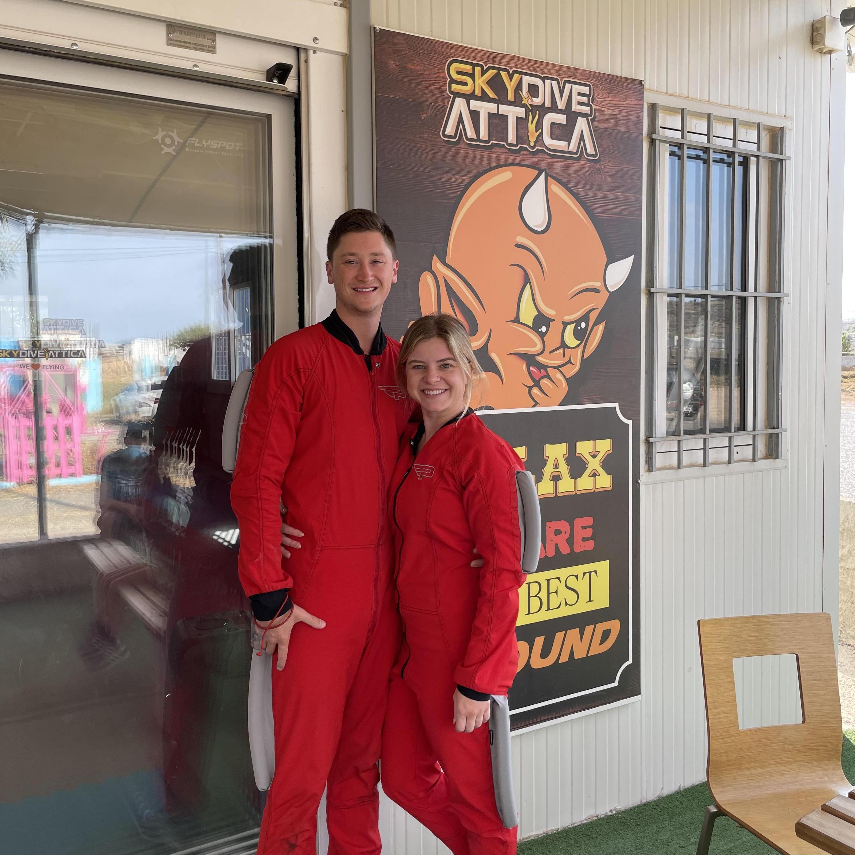 Greece Trip 2021 - Skydiving over the Athens coast