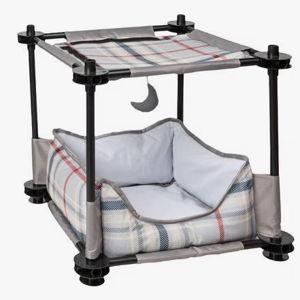 Kitty City Claw Indoor Mega Kit Cat Furniture Cat Bed, Gray, Medium