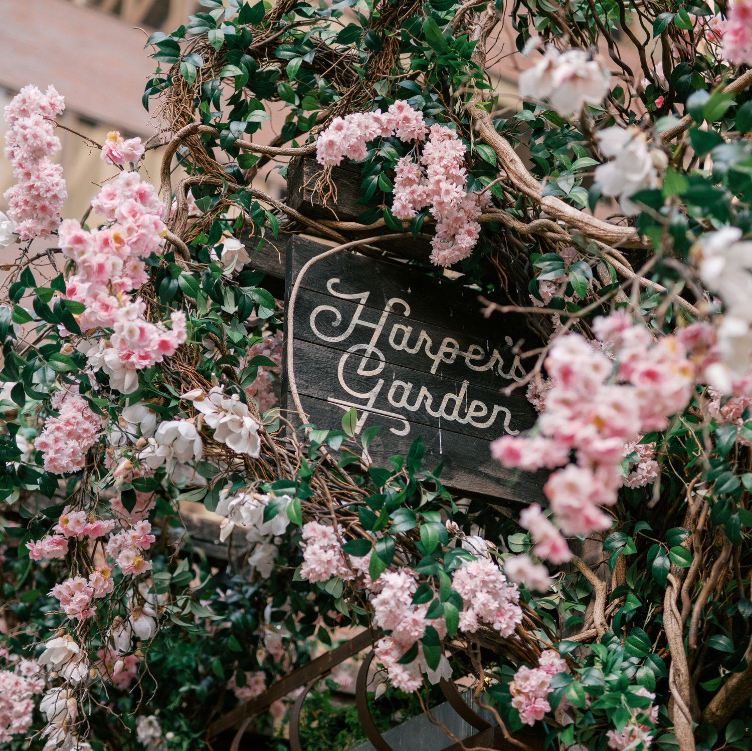 Then stopped by Harpers Garden, where we also went to brunch the day Dylan proposed 🌸