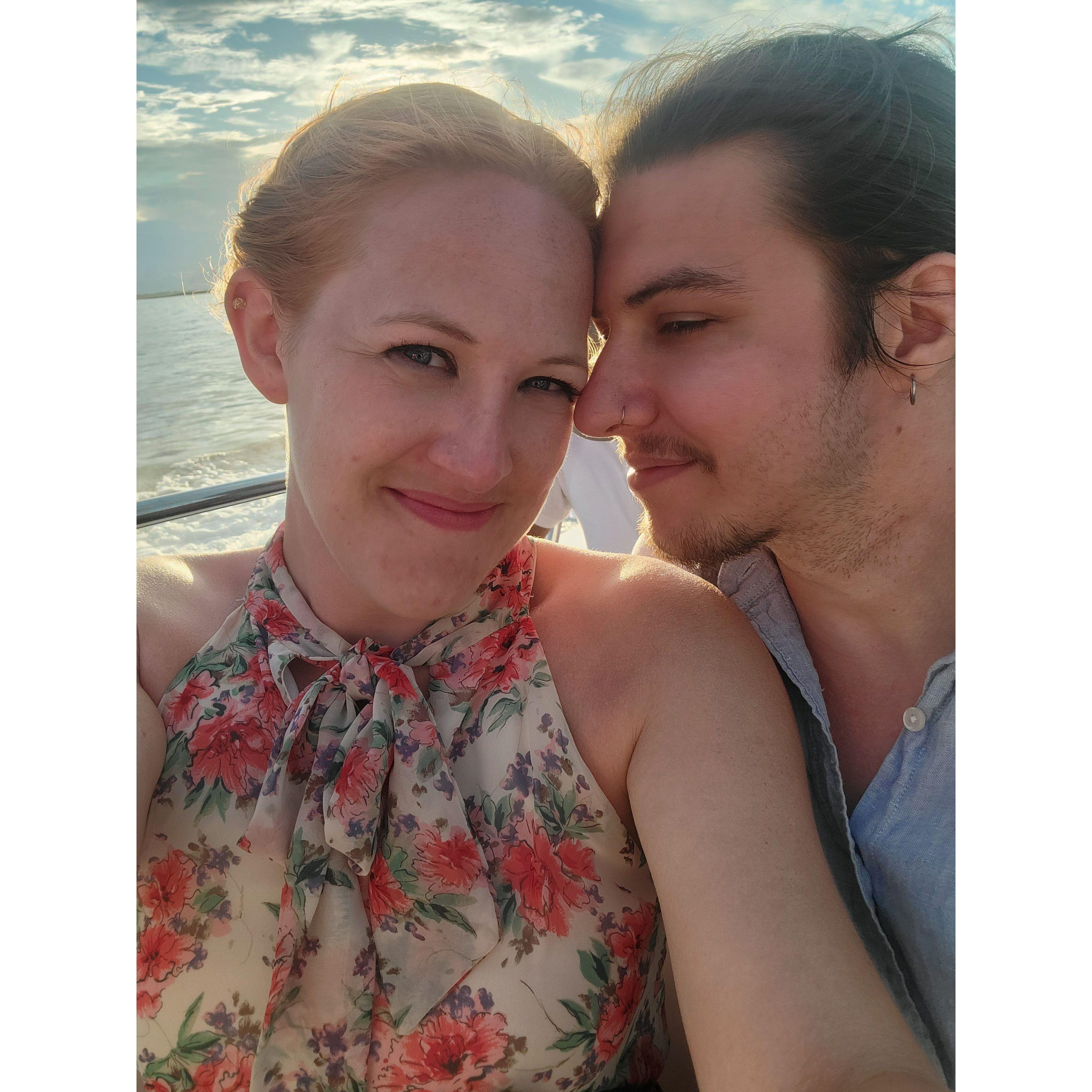 August 2022: Katlin teaches Andrew how to have a beach vacation in Destin