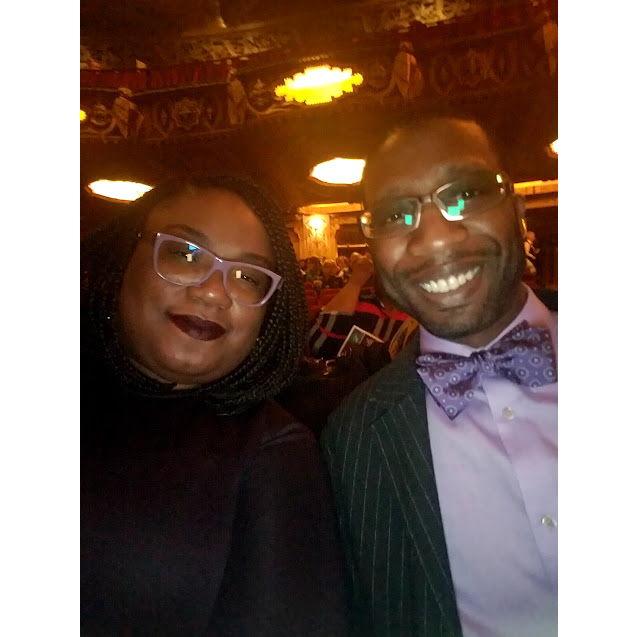 The many shades of purple! Our 1st play together "The Color Purple".