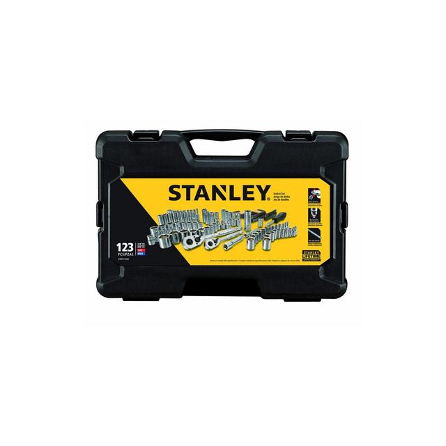 Stanley Tools STMT71652 123-Piece 1/4 in. and 3/8 in. Drive Mechanic's Tool Set