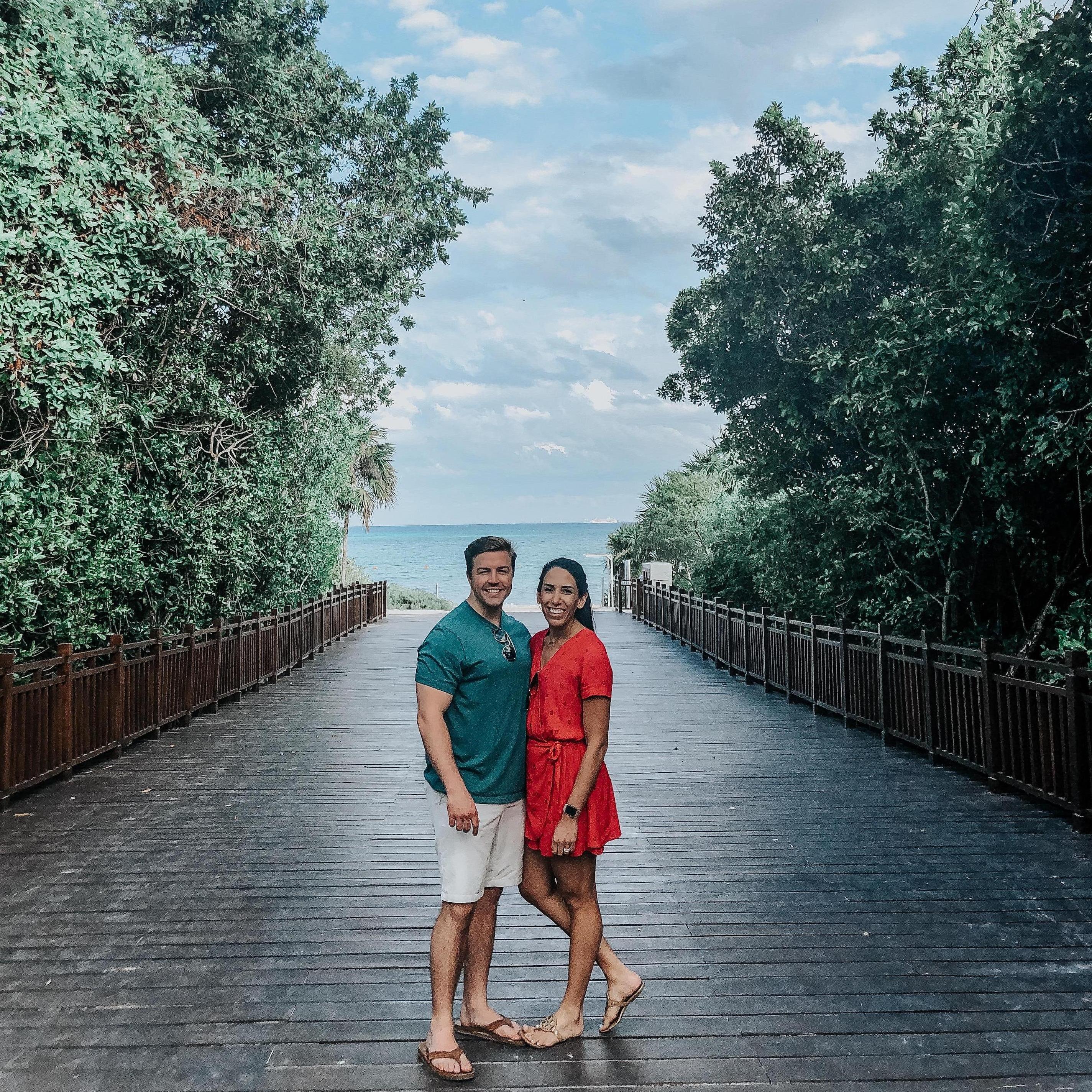 In Playa Del Carmen, Mexico!