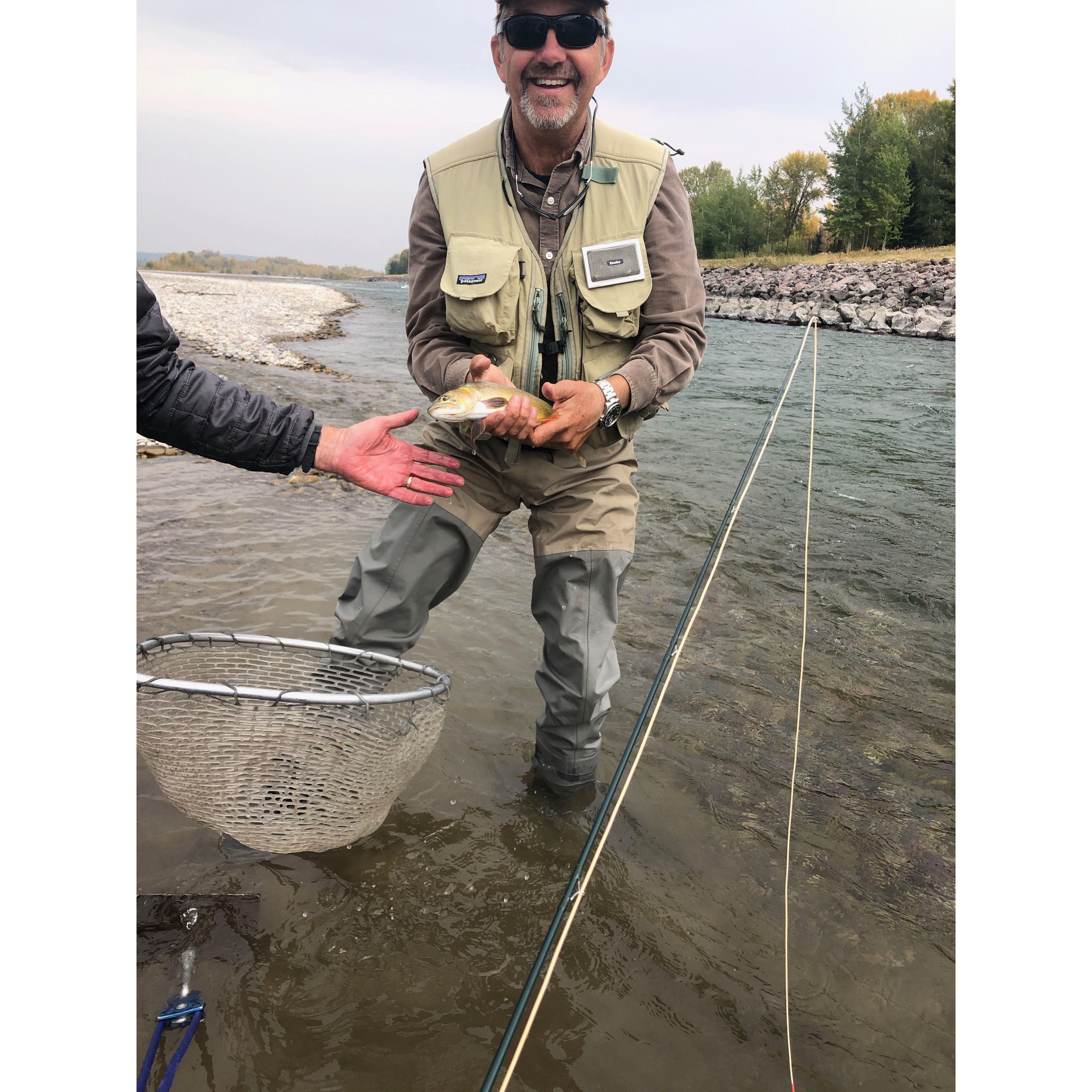 First trout - Idaho 2019